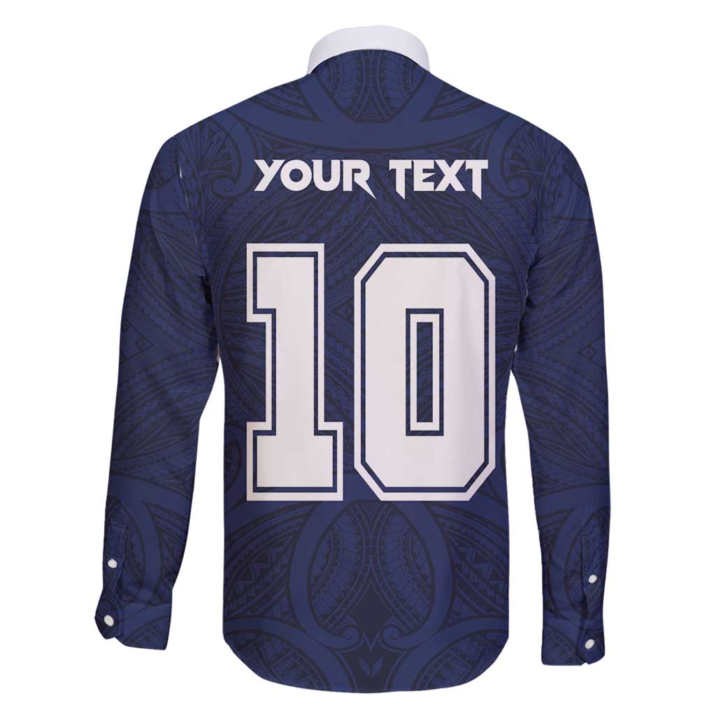 Custom Rugby Toa Samoa Family Matching Puletasi and Hawaiian Shirt Champions Six Eight Five - Polynesian Pride