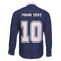 Custom Rugby Toa Samoa Family Matching Short Sleeve Bodycon Dress and Hawaiian Shirt Champions Six Eight Five - Polynesian Pride