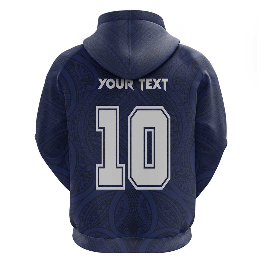 Custom Rugby Toa Samoa Hoodie Champions Six Eight Five - Polynesian Pride