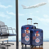 Rugby Toa Samoa Luggage Cover Champions Six Eight Five - Polynesian Pride