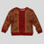 Hawaii Style Hibiscus and Tribal Element Fabric Patchwork Kid Ugly Christmas Sweater LT03 Kid Red - Polynesian Pride