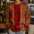 Hawaii Style Hibiscus and Tribal Element Fabric Patchwork Kid Ugly Christmas Sweater LT03 - Polynesian Pride
