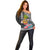 Hawaii Pineapple Surfing With Kakau Tribal Off Shoulder Sweater LT03 - Polynesian Pride