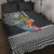 Hawaii Pineapple Surfing With Kakau Tribal Quilt Bed Set LT03 - Polynesian Pride
