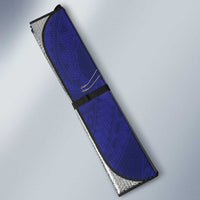 Hawaiian and Japanese Culture Together Auto Sun Shade Blue Ohia Lehua Plumeria and Sakura Blooming LT03 - Polynesian Pride