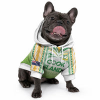 Custom Cook Islands Rugby League Pet Hoodie LT03 - Polynesian Pride