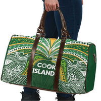 Cook Islands Rugby League Travel Bag Tatau Tribal Motifs-Dark Green Color LT03 - Polynesian Pride