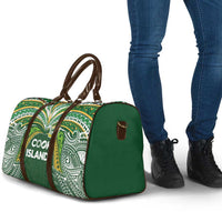 Cook Islands Rugby League Travel Bag Tatau Tribal Motifs-Dark Green Color LT03 - Polynesian Pride