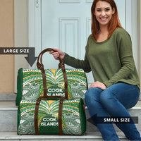 Cook Islands Rugby League Travel Bag Tatau Tribal Motifs-Dark Green Color LT03 - Polynesian Pride