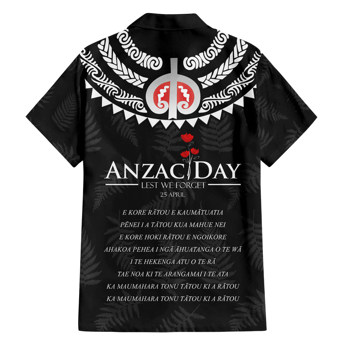 New Zealand ANZAC Day Family Matching Off Shoulder Maxi Dress and Hawaiian Shirt Lest We Forget Haka Dance Respect LT03 - Polynesian Pride