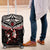 New Zealand Maori Girl Luggage Cover Silver Fern and Koru Pattern
