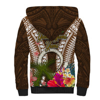 Vanuatu Selebretem 44th Indipendens Dei Sherpa Hoodie Yumi Pig Tusk and Namele Fern