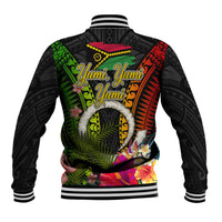 Vanuatu Independence Day Baseball Jacket Tugeta Yumi Selebretem Indipendens Dei