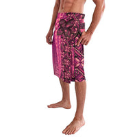 Samoan Pacific Tribal Flower Geometric Art Tattoos Lavalava Siapo Pattern Romantic Rose - Polynesian Pride