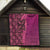 Samoan Pacific Tribal Flower Geometric Art Tattoos Quilt Siapo Pattern Romantic Rose - Polynesian Pride