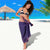 Samoan Pacific Tribal Flower Geometric Art Tattoos Sarong Siapo Pattern Purple Haze - Polynesian Pride