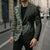 Fijian Masi Tribal Tattoos Art Pattern Blazer Green Color Half Style - Polynesian Pride