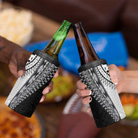 Fijian Masi Tattoos 4 in 1 Can Cooler Tumbler with Tapa Tribal Pattern LT03 - Polynesian Pride