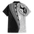 Fijian Masi Tattoos Family Matching Off Shoulder Short Dress and Hawaiian Shirt with Tapa Tribal Pattern - Polynesian Pride