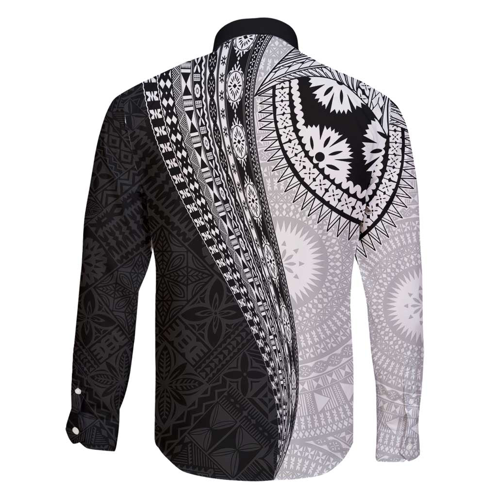 Fijian Masi Tattoos Family Matching Puletasi and Hawaiian Shirt with Tapa Tribal Pattern - Polynesian Pride