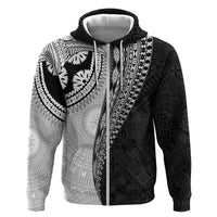 Fijian Masi Tattoos Hoodie with Tapa Tribal Pattern - Polynesian Pride