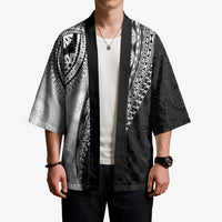 Fijian Masi Tattoos Kimono with Tapa Tribal Pattern - Polynesian Pride