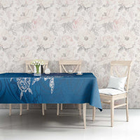 Cook Islands Manihiki Atoll Tablecloth Maori Turtle and Polynesian Pattern