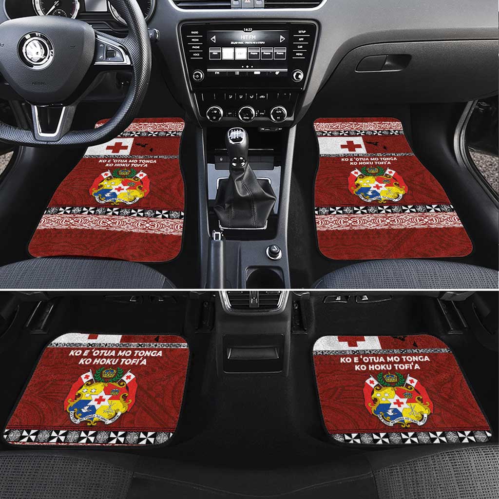 Tongan Culture Car Mats Ngatu Art Tattoo and Emblem of Tonga