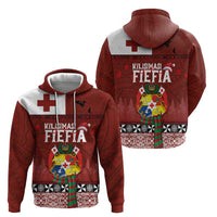Tongan Christmas Hoodie Kilisimasi Fiefia with Ngatu Art Tattoo LT03 - Polynesian Pride
