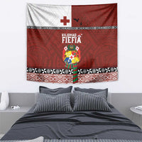 Tongan Christmas Tapestry Kilisimasi Fiefia with Ngatu Art Tattoo