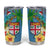 Fijians Iguana Tagimoucia Christmas Tumbler Cup Christmas Palm Tree and Hibiscus