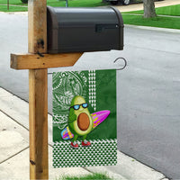 Hawaii Garden Flag Aloha Funny Avocado Mix Kakau Hawaiian Tribal LT03 - Polynesian Pride