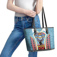 Royal New Zealand Air Force ANZAC Day Leather Tote Bag Te Tauaarangi o Aotearoa LT03 - Polynesian Pride