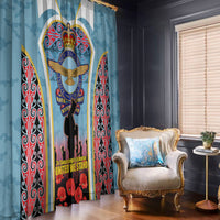 Royal New Zealand Air Force ANZAC Day Window Curtain Te Tauaarangi o Aotearoa LT03 - Polynesian Pride