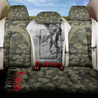 New Zealand and Australia ANZAC Day Back Car Seat Cover Koala and Kiwi Bird Soldier Gallipoli Camouflage Style LT03 One Size Green - Polynesian Pride