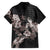 Hawaii Aloha Turtle Hibiscus and Leaves Hawaiian Shirt with Polynesian and Kakau Tattoos Black Color - Polynesian Pride