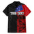 Personalised Samoa 685 Family Matching Tank Maxi Dress and Hawaiian Shirt Siapo Pattern and Samoa Flag Design