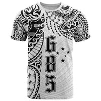 Samoa 685 Art Traditional Tattoo Pattern T Shirt White Color