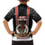 Vanuatu Christmas Family Matching Off Shoulder Maxi Dress and Hawaiian Shirt Polynesian Tribal Snow Style LT03 - Polynesian Pride