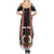 Personalised Vanuatu Christmas Summer Maxi Dress Polynesian Tribal Snow Style LT03 - Polynesian Pride