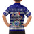 Custom Samoa Christmas Family Matching Summer Maxi Dress and Hawaiian Shirt The Santa Coat of Arms with Samoa Bracelet Pattern LT03 - Polynesian Pride