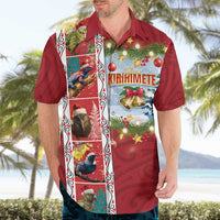 New Zealand Merry Christmas Hawaiian Shirt Maori Animals, Koru Tattoo - Red Xmas Style LT03 - Polynesian Pride
