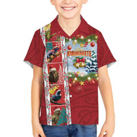 New Zealand Merry Christmas Hawaiian Shirt Maori Animals, Koru Tattoo - Red Xmas Style LT03 - Polynesian Pride