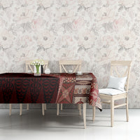 Tonga Fonulei and Ngatu Pattern Tablecloth LT03 - Polynesian Pride