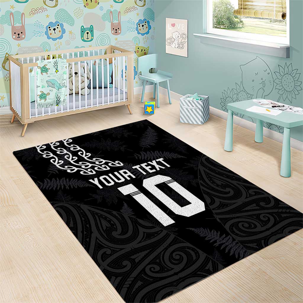 New Zealand Rugby Custom Area Rug The Champions Aotearoa