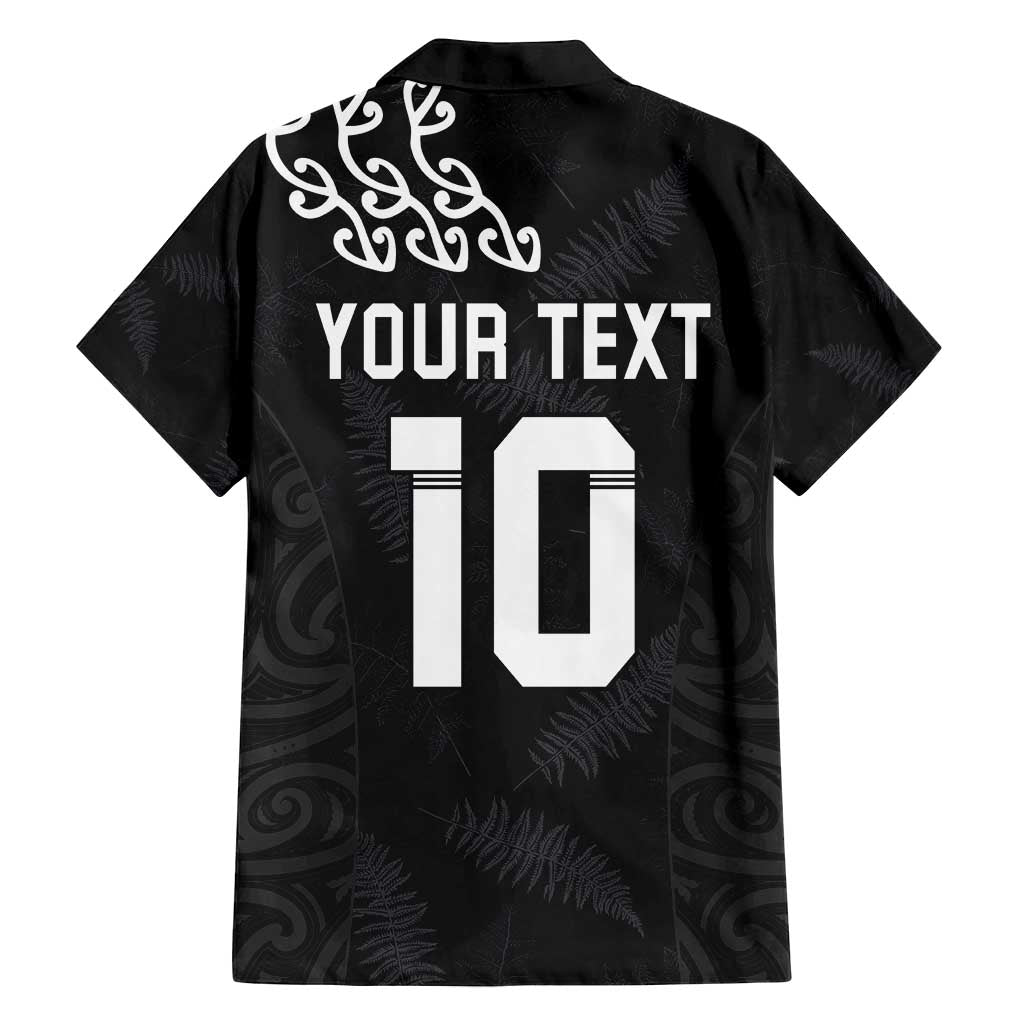 New Zealand Rugby Custom Family Matching Off Shoulder Short Dress and Hawaiian Shirt The Champions Aotearoa LT03 - Polynesian Pride