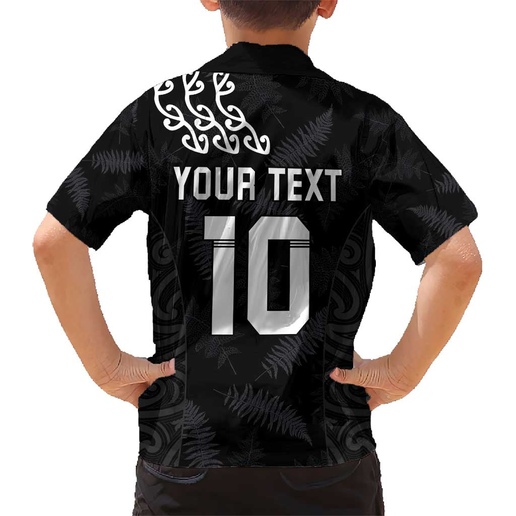 New Zealand Rugby Custom Kid Hawaiian Shirt The Champions Aotearoa