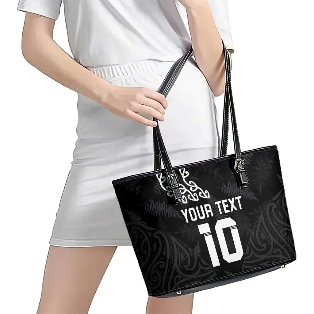 New Zealand Rugby Custom Leather Tote Bag The Champions Aotearoa
