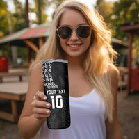 Custom New Zealand Rugby Jersey 2025 Skinny Tumbler The Champions Aotearoa LT03 - Polynesian Pride