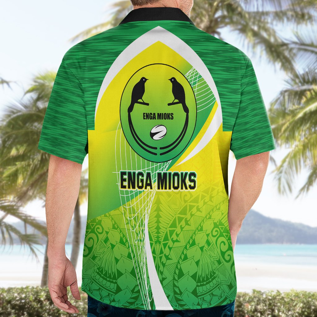 Enga Mioks Rugby Hawaiian Shirt Papua New Guinea Polynesian Tattoo LT03 - Polynesian Pride